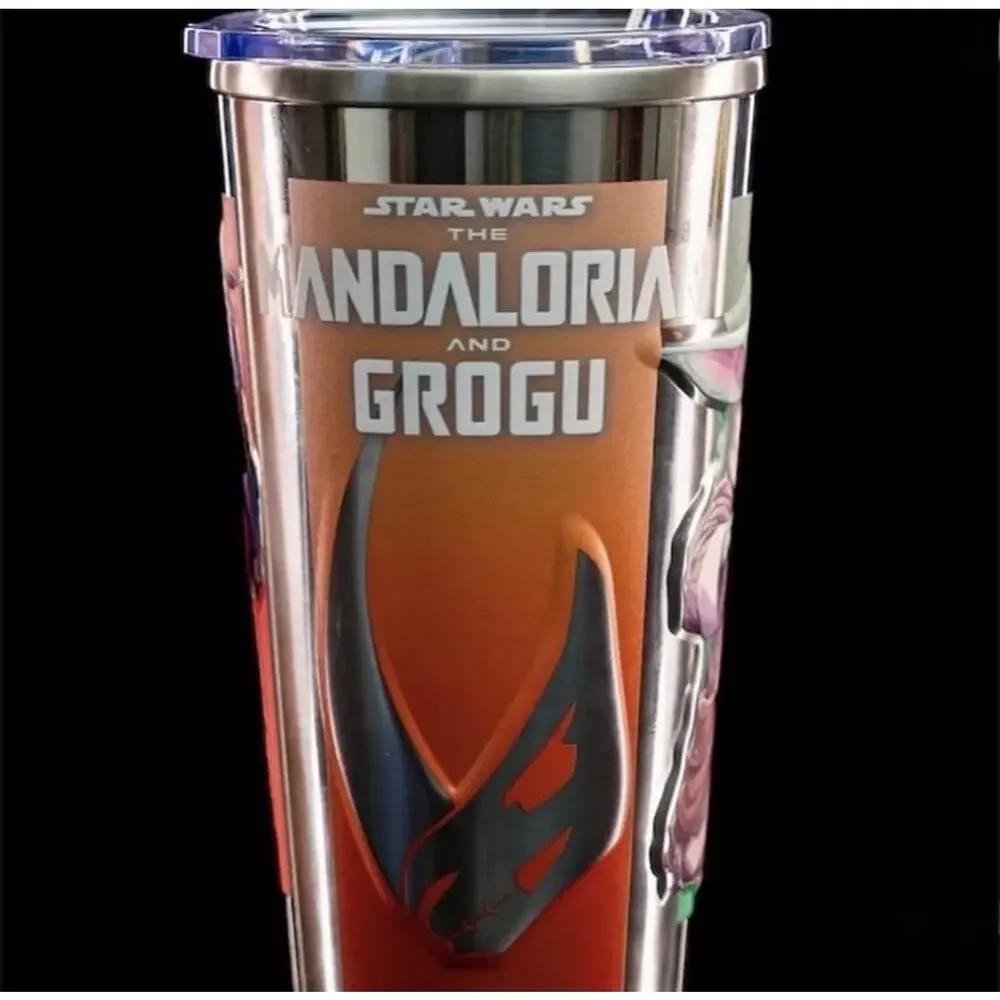 Disney Parks The Mandalorian & Grogu Stainless Steel Tumbler 2026 NEW